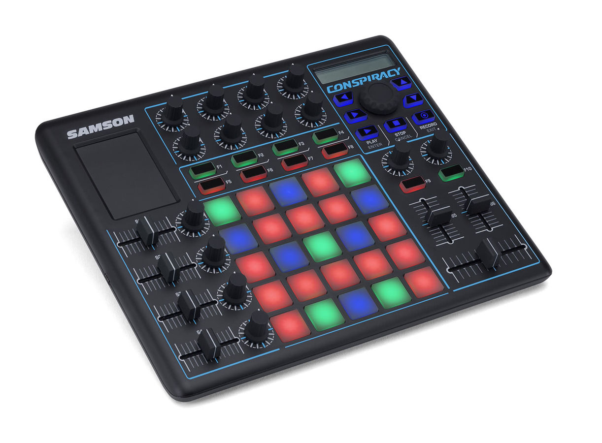 Midi контроллер Samson. Livid ds1 Midi Mixer. DJ пульт клавишный. Тачпад музыкальный.